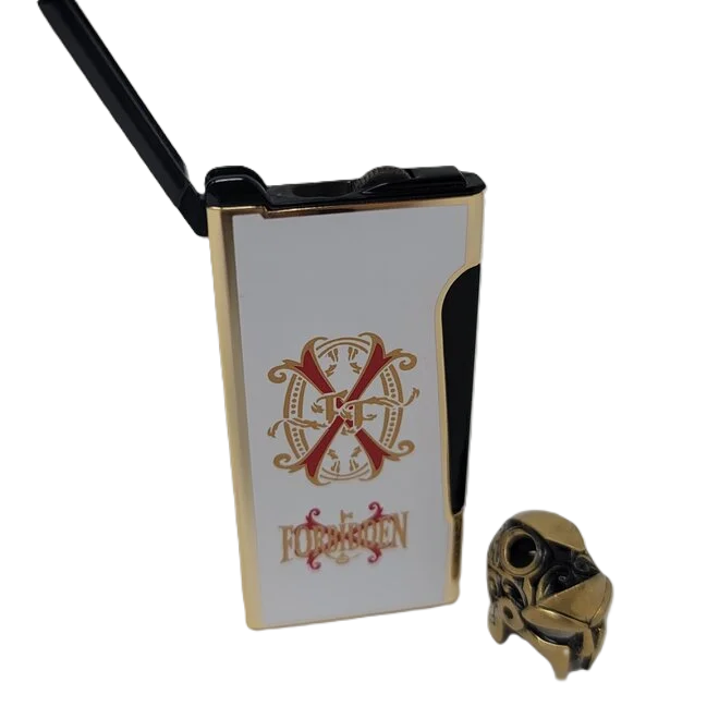 Prometheus Retro LE 24 Rare Black Lighter - White (FL-RETRO/FF)