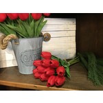 Red Real Touch Tulip Bouquet