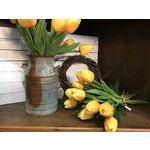 Orange Real Touch Tulip Bouquet