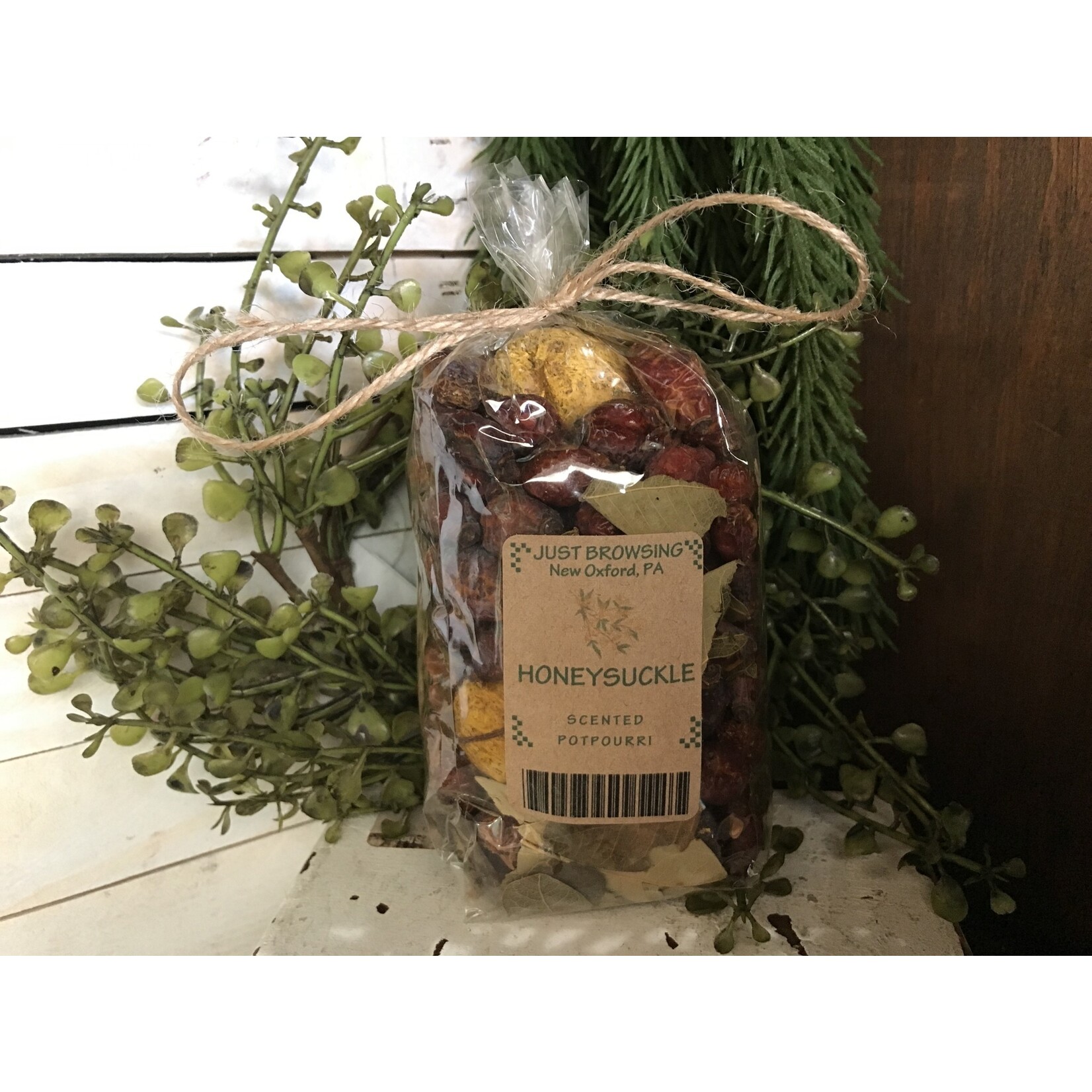 Just Browsing Honeysuckle Small Potpourri