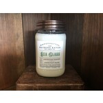 Bathing Raven Sea Glass Jar