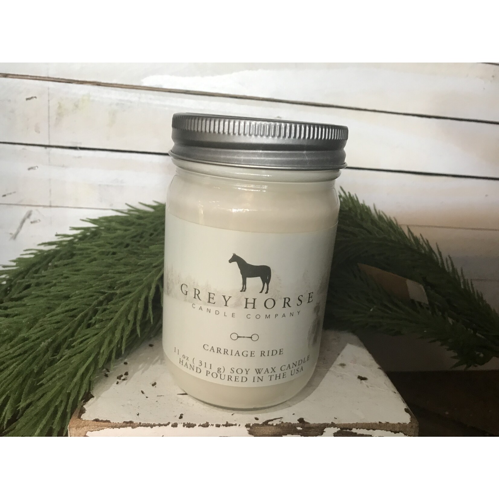 Carriage Ride Soy Candle Jar