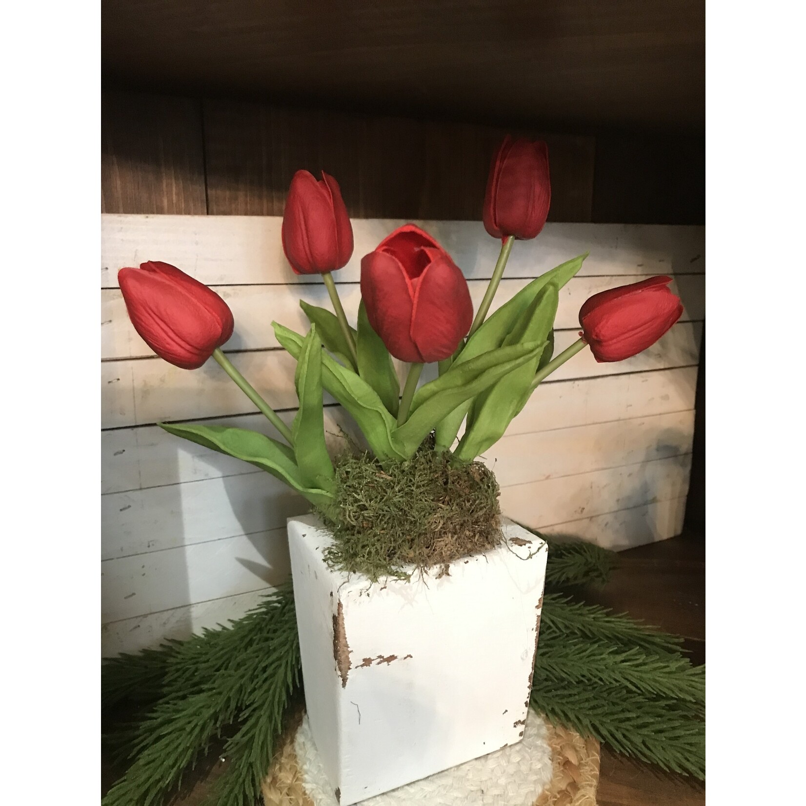 Sugar Mold Red Floral