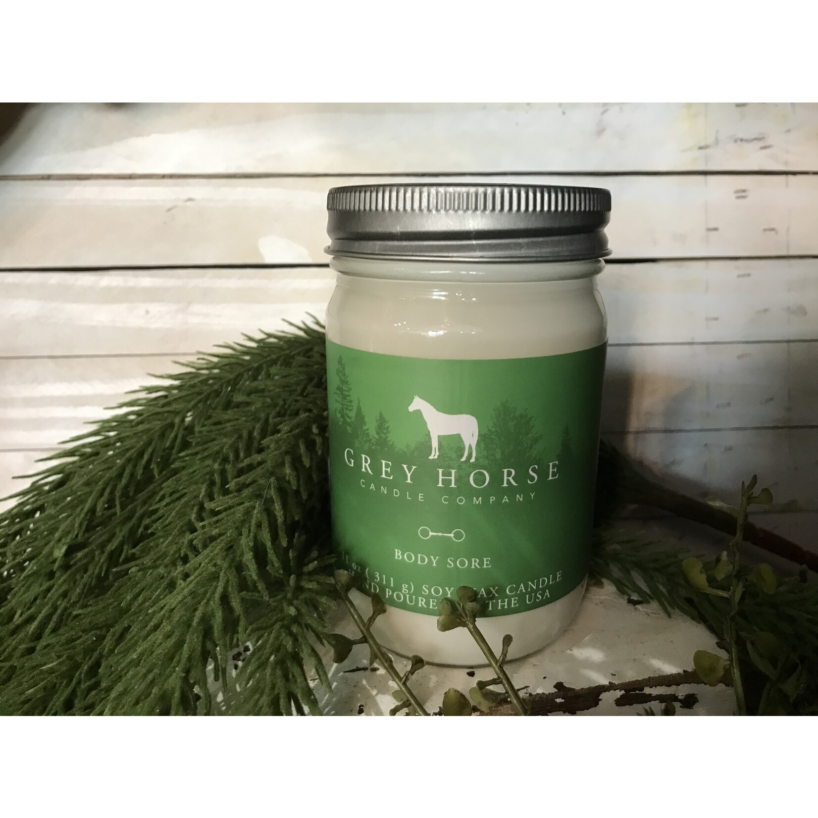 Body Sore Soy Jar Candle