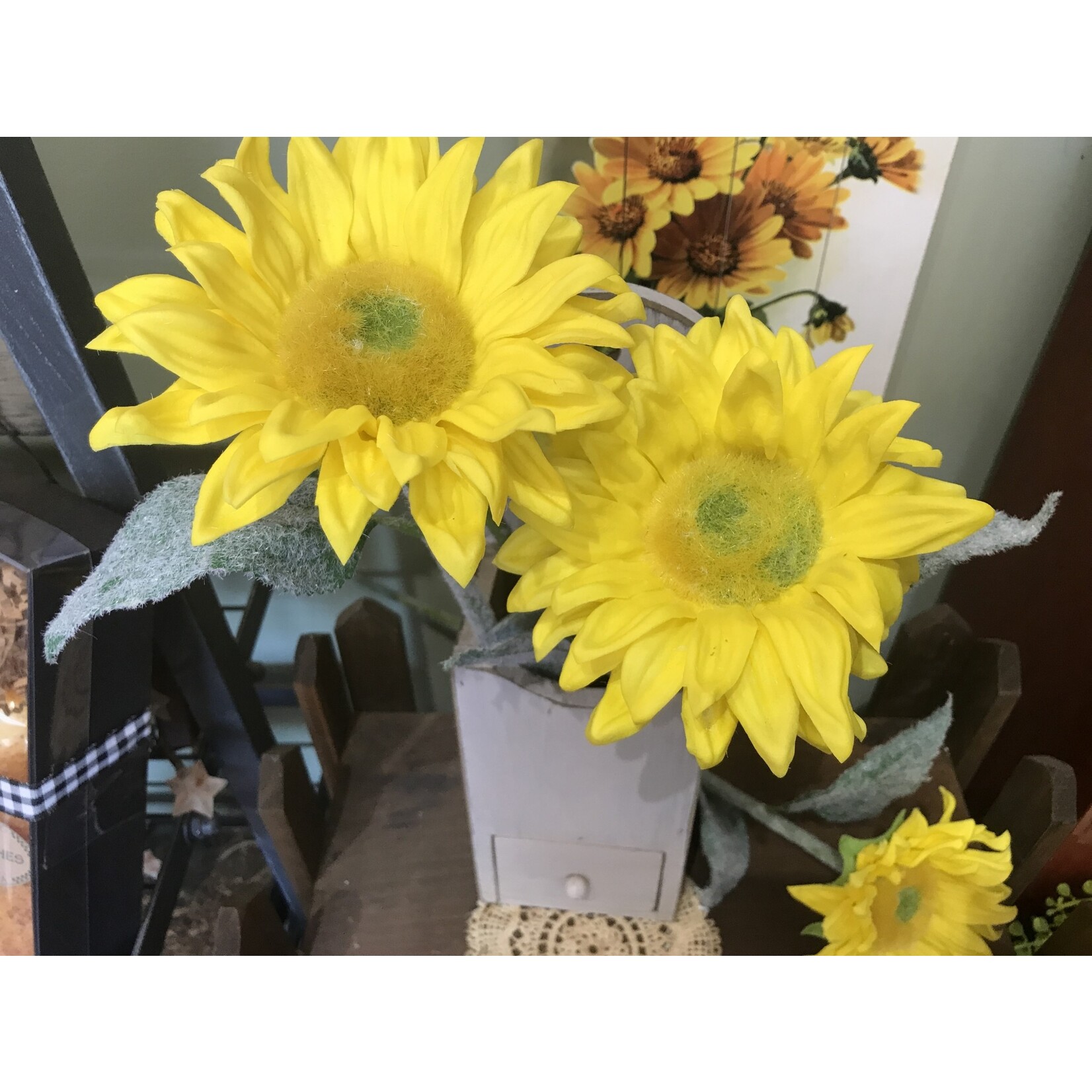Real Touch Yellow Sunflower