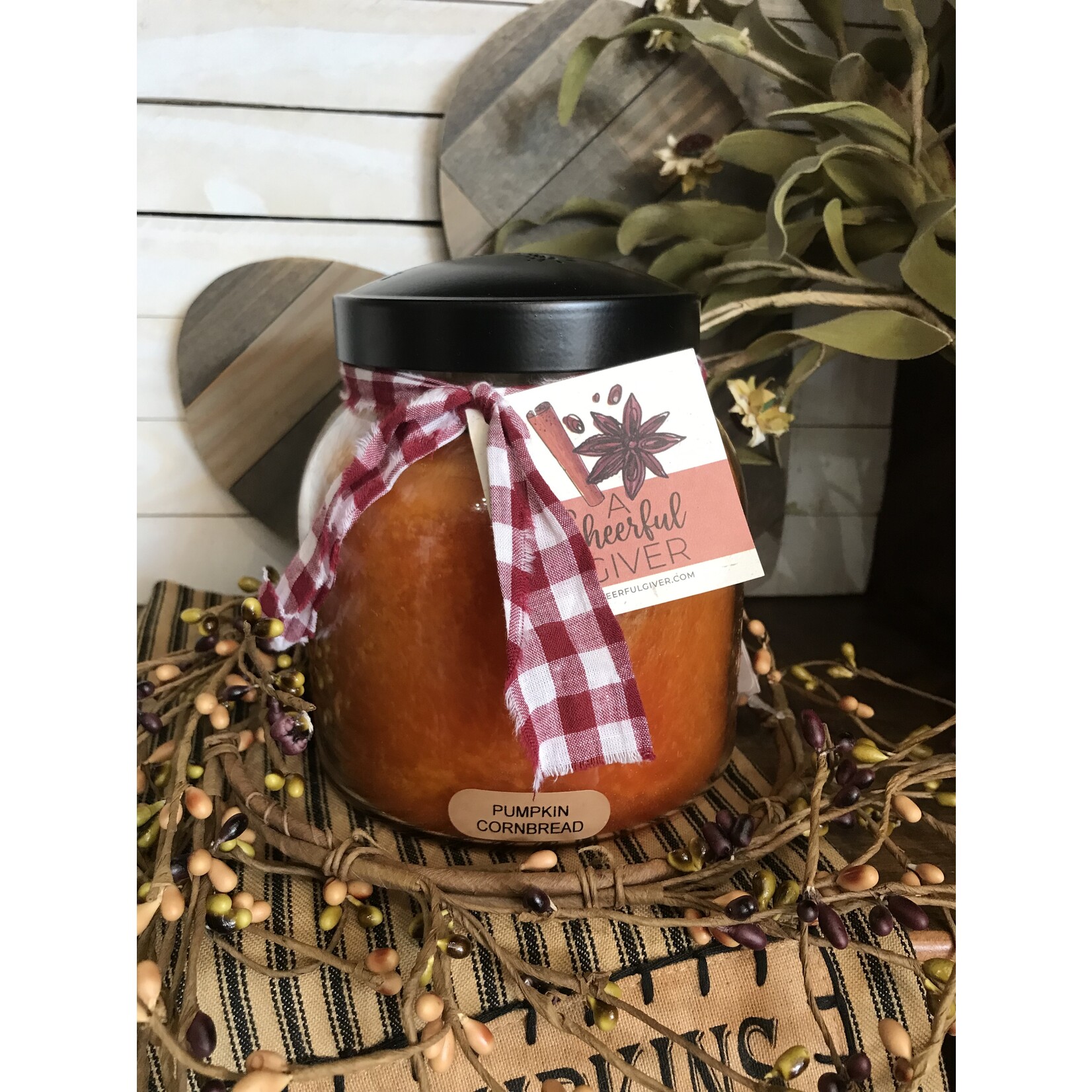 Cheerful Giver Pumpkin Cornbread Papa