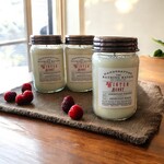 Bathing Raven Winter Berry Mason Jar Candle
