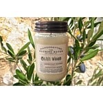 Bathing Raven Olive Wood Jar