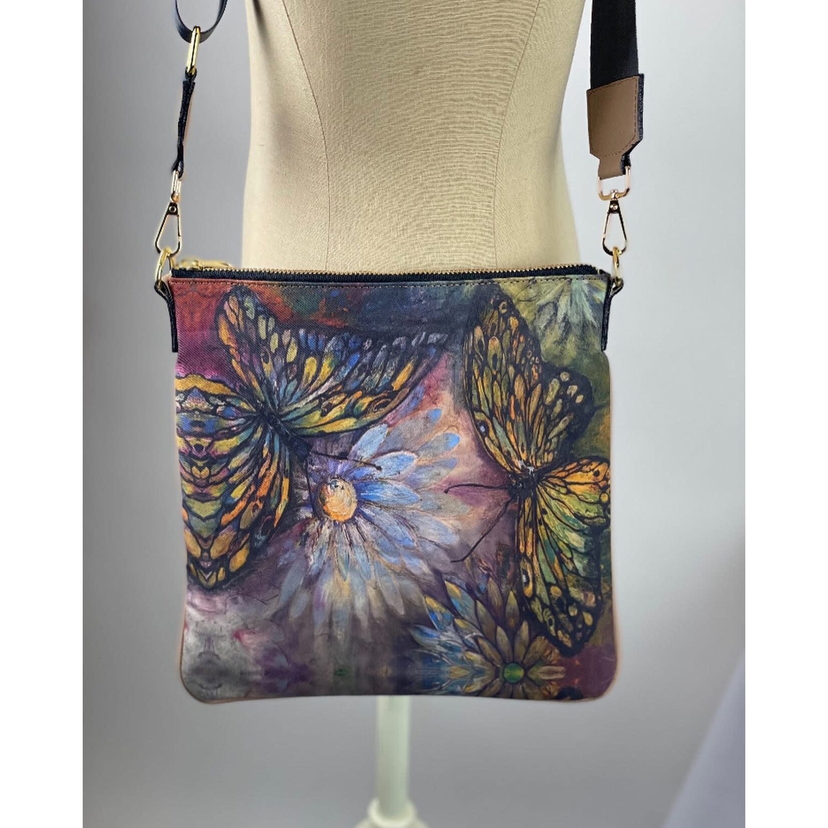 Gracie Greene Butterflies Crossbody