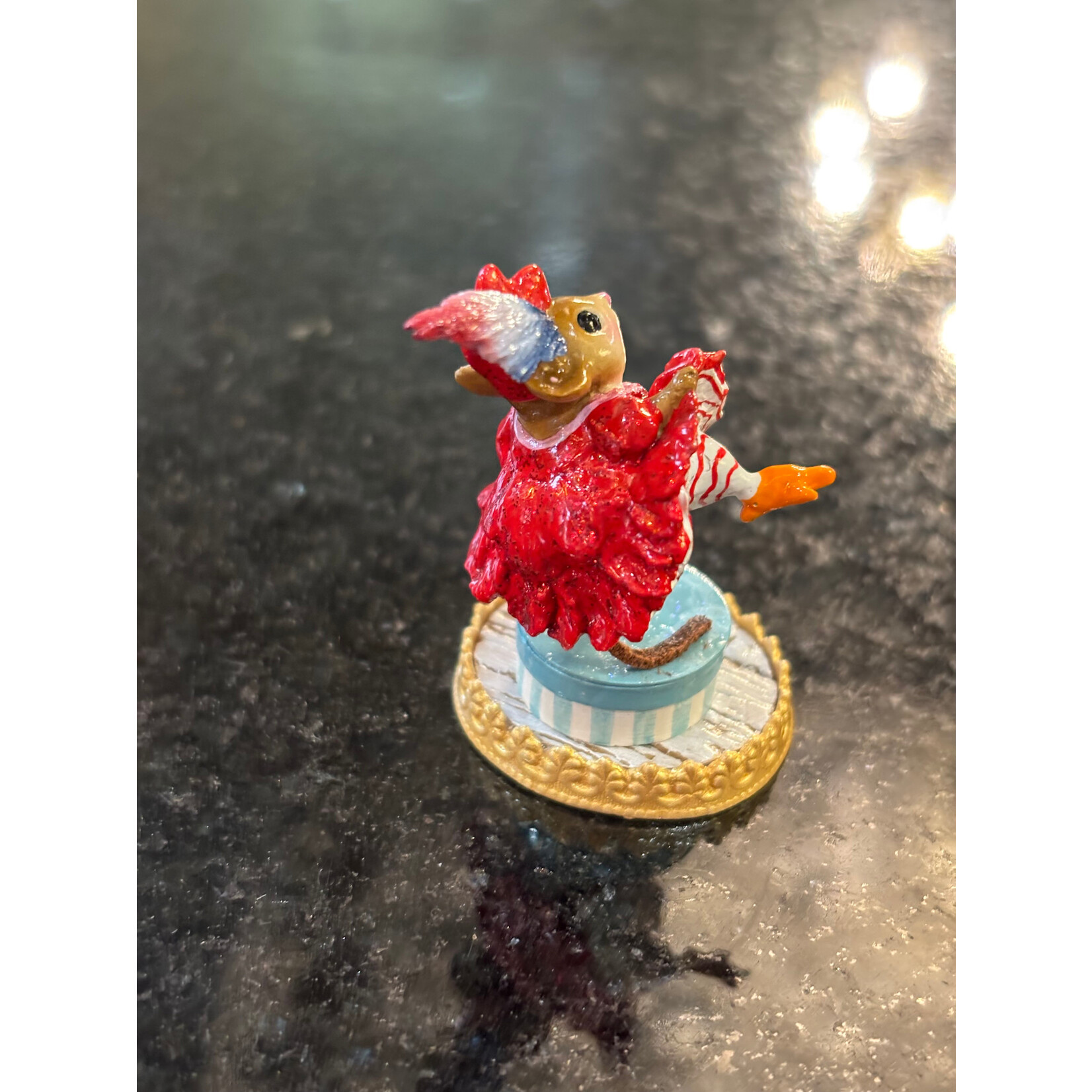 Wee  Forest Folk Three French Hens