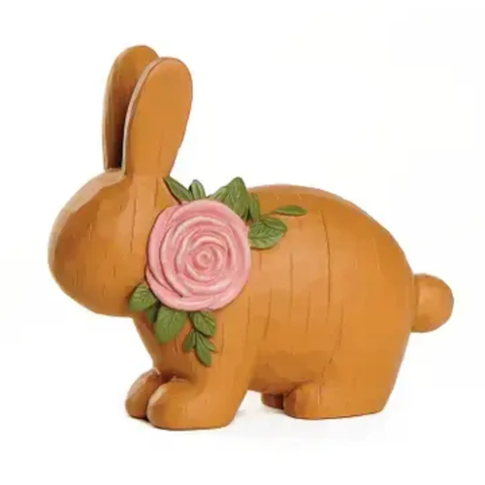 Bunny with Pink Flower