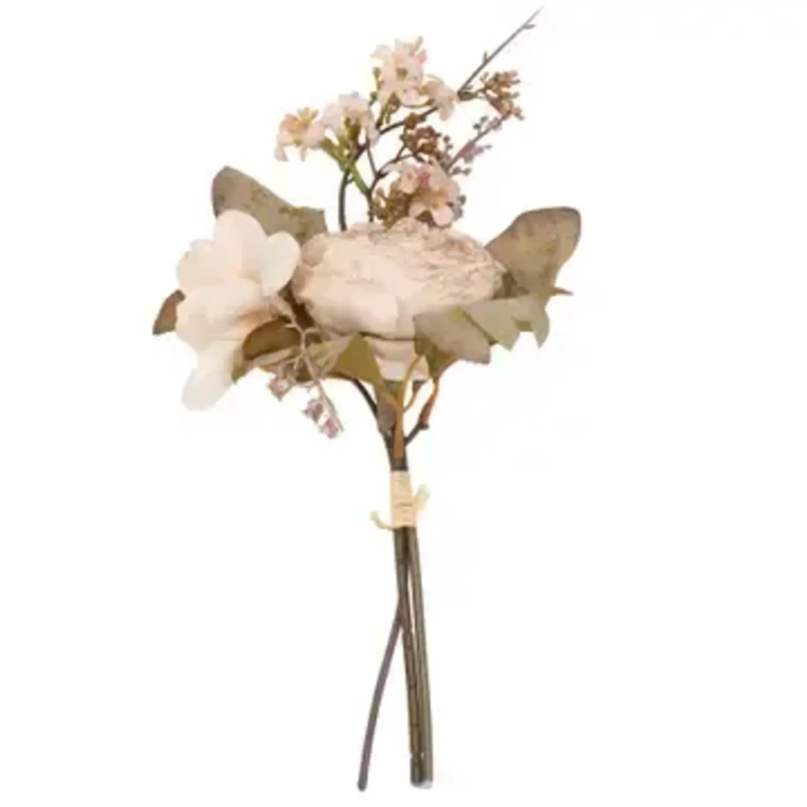 Ivory Cabbage Rose Bouquet