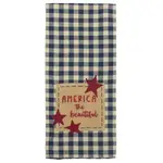 America the Beautiful Tea Towel
