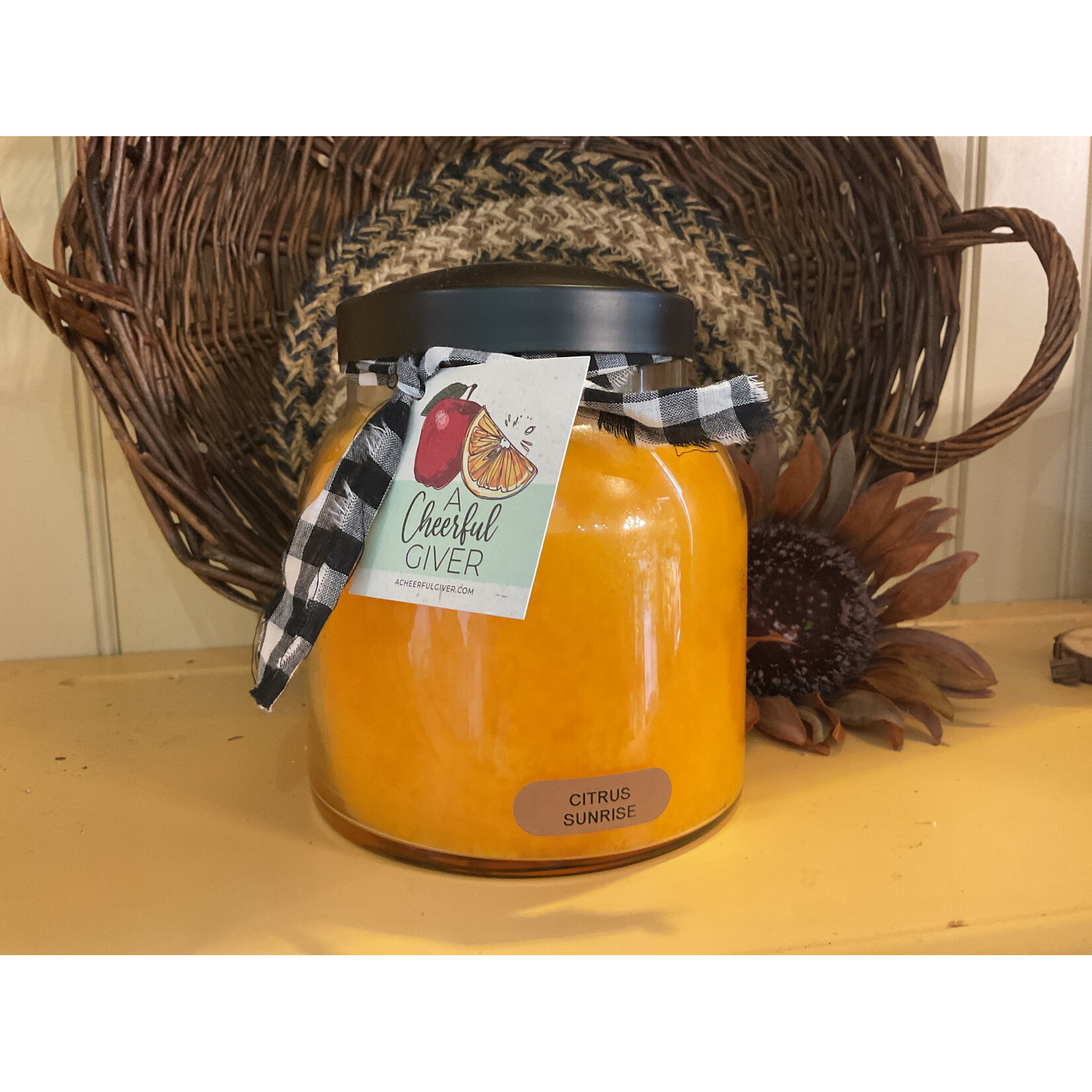 Cheerful Giver Citrus Sunrise Papa Jar
