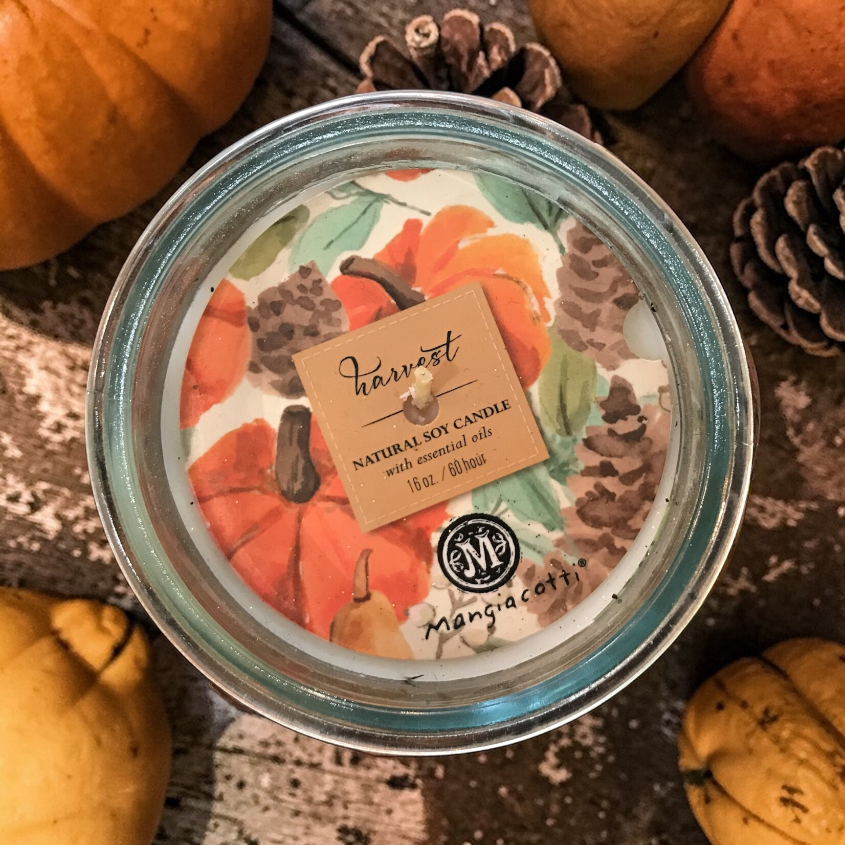 Mangiacotti Harvest Farmhouse Soy Candle 16oz