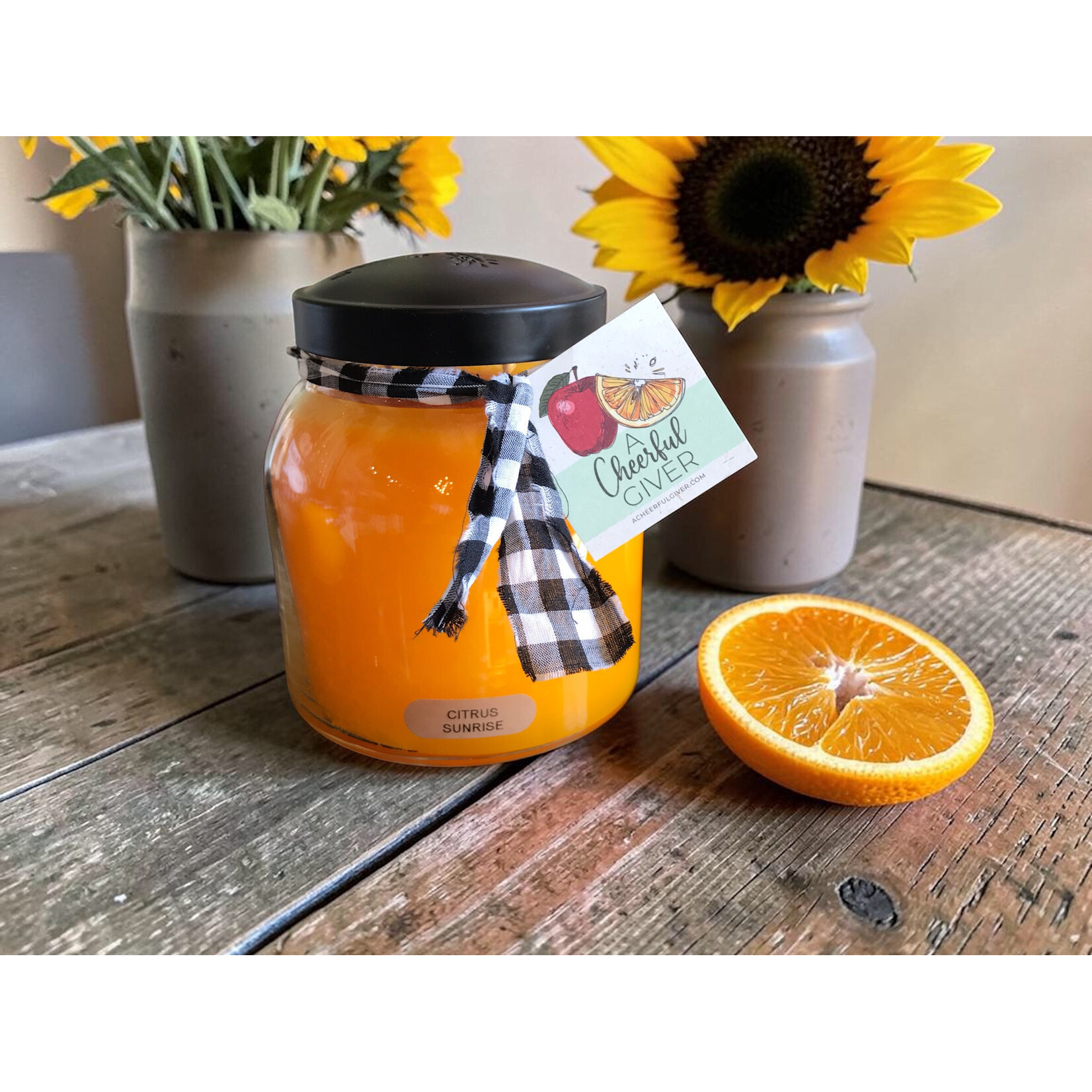 Cheerful Giver Citrus Sunrise Papa Jar