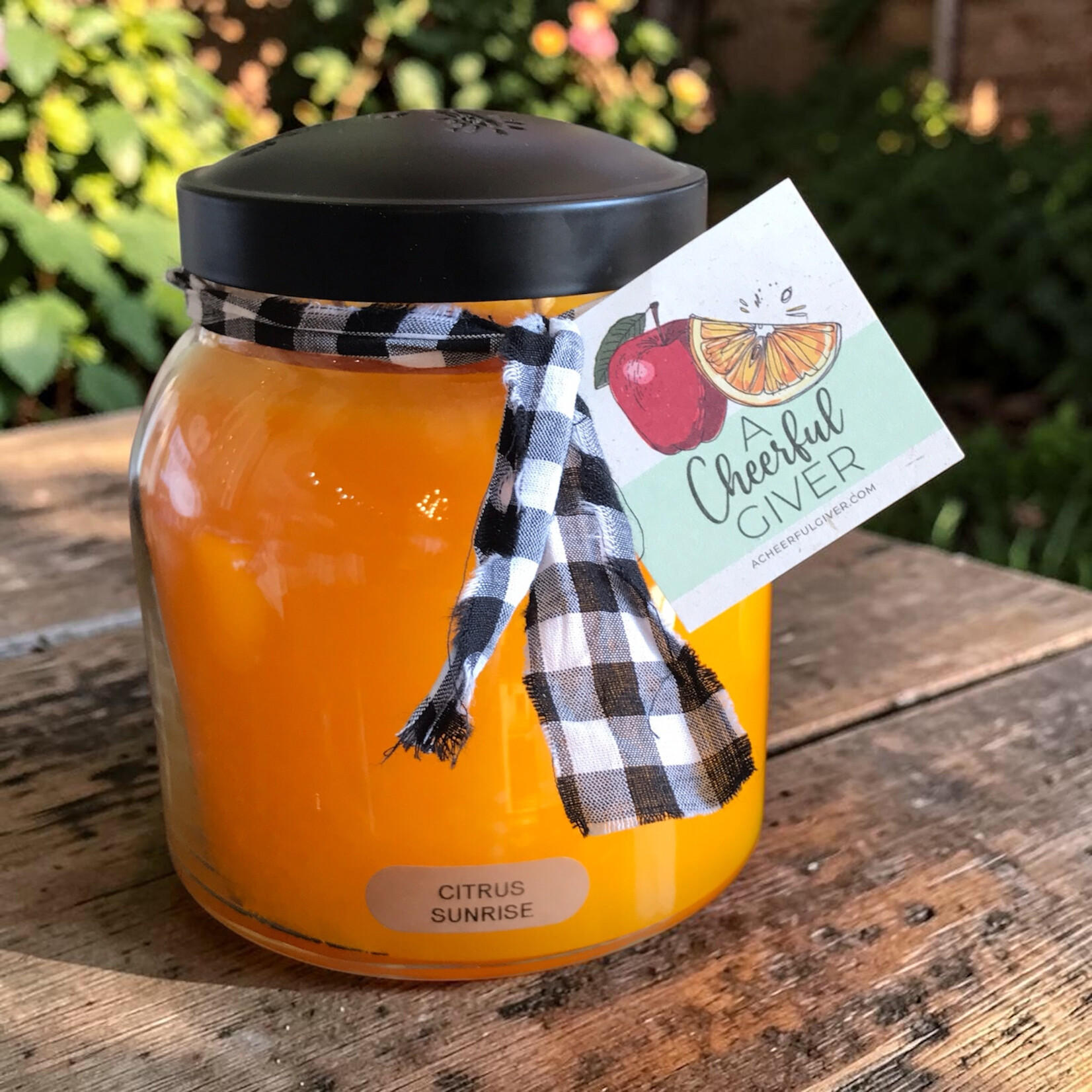 Cheerful Giver Citrus Sunrise Papa Jar
