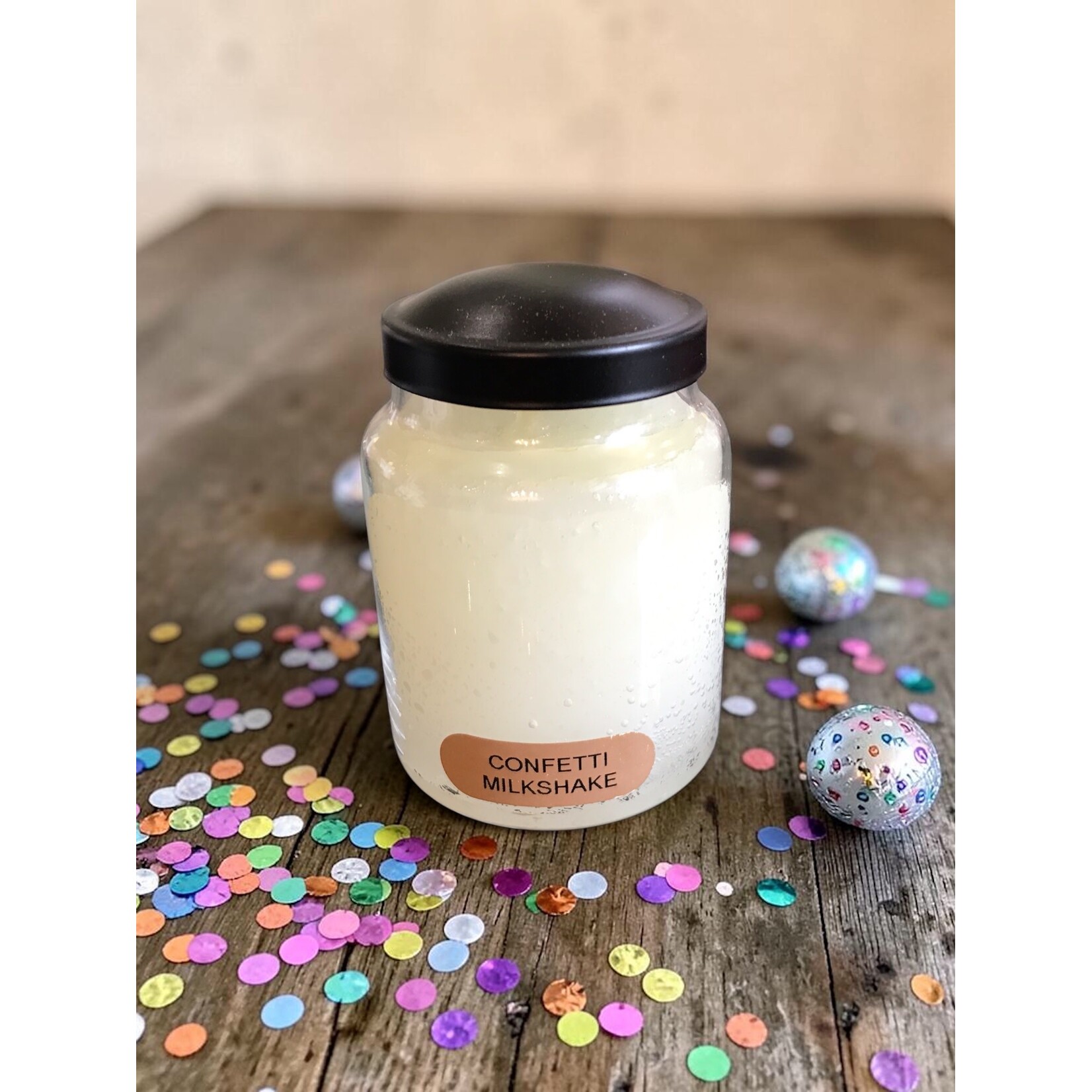 Cheerful Giver Confetti Milkshake Baby Jar