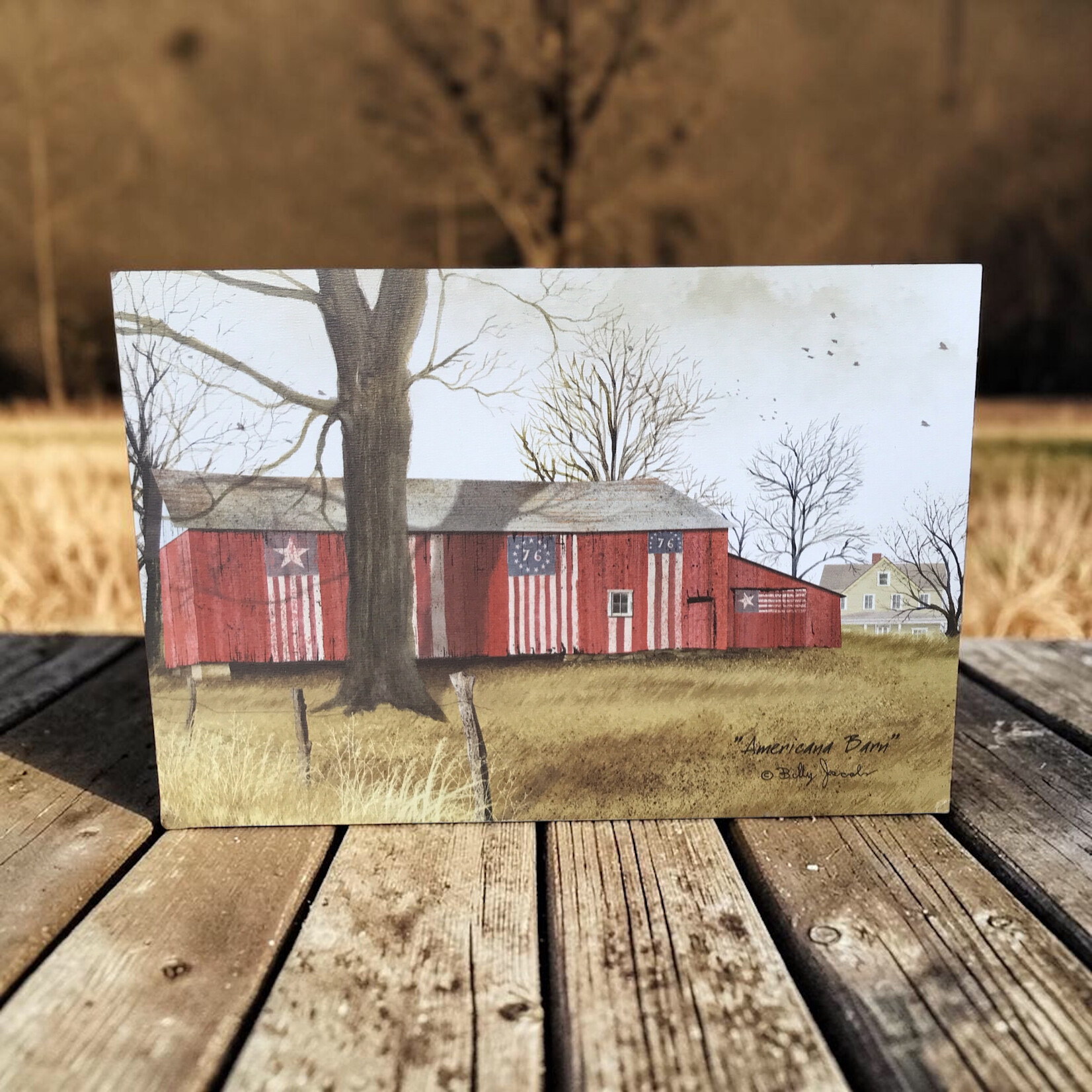 Primitive 1776 Barn Billy Jacobs