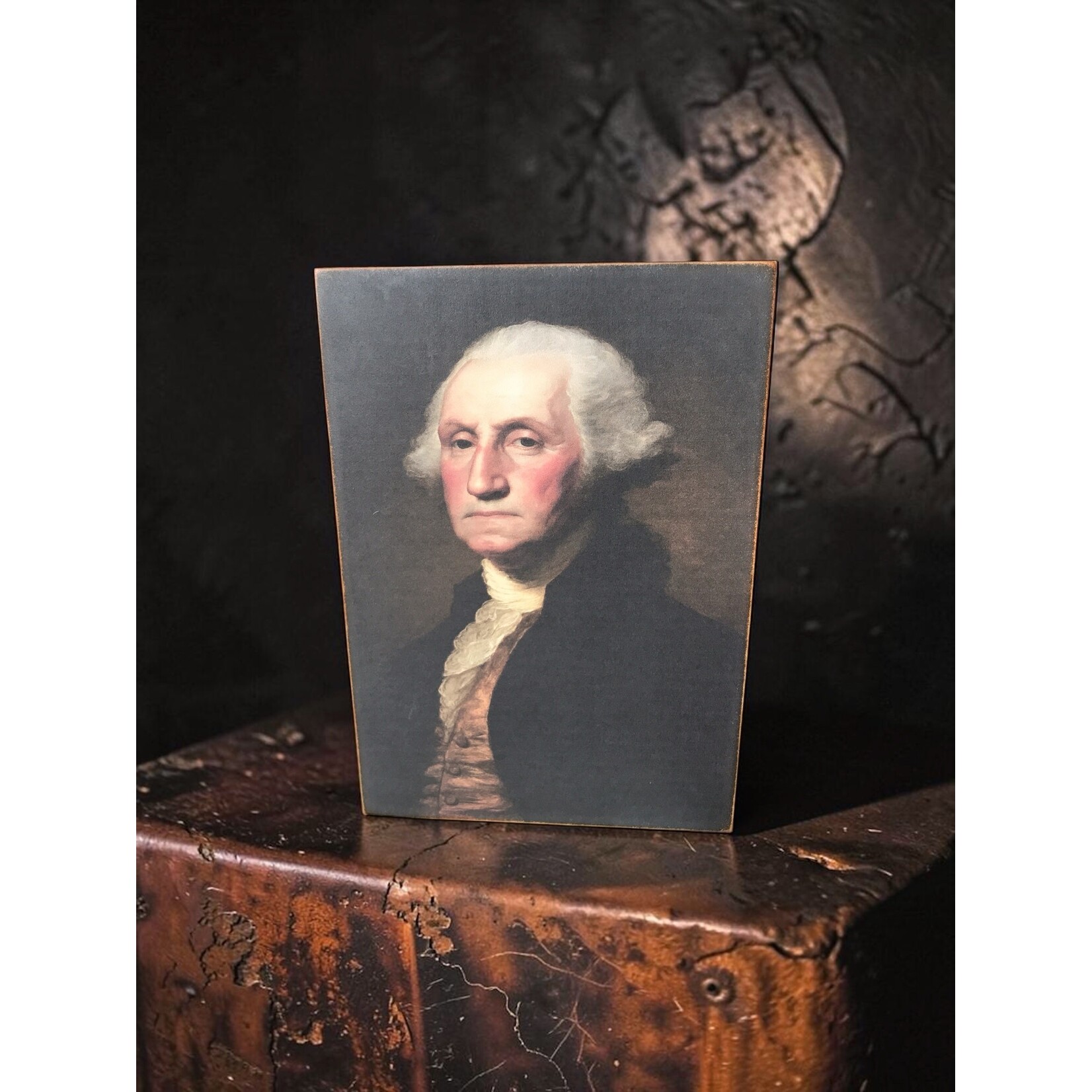 George Washington Primitive Block