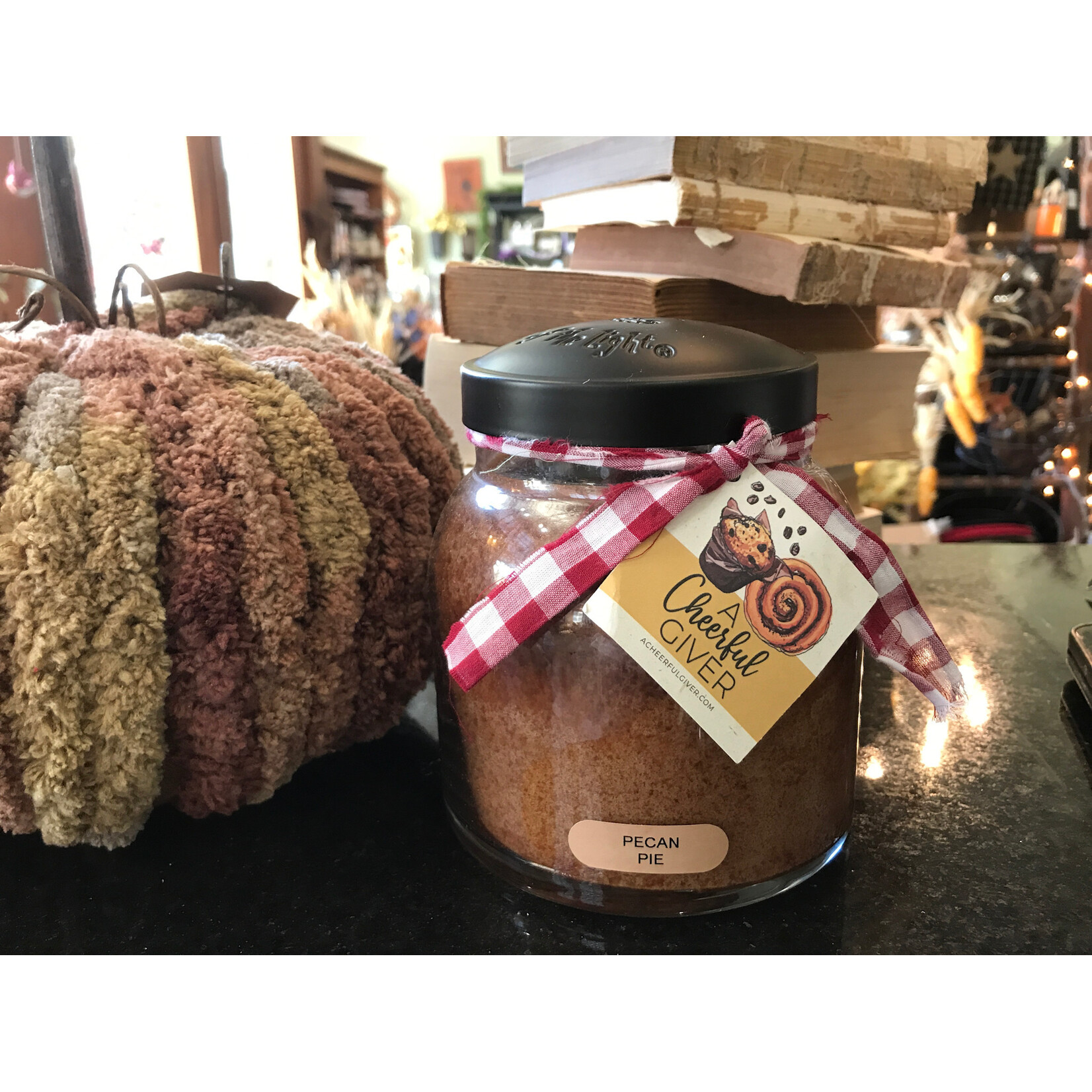 Cheerful Give Pecan Pie Papa Jar