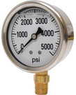 BE Stainless Steel Pressure Gauge 5000 PSI 1/4MPT