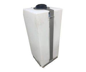 55-Gallon Vertical Poly Tank | Vertical Liquid Plastic Storage Tank ...