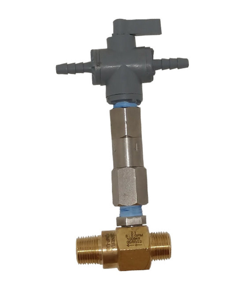 Panhandle PPW Check Valve Injector with 3-Way Ball Valve