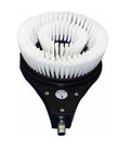 Rotating Nylon Bristle Brush with 1/4" MPT