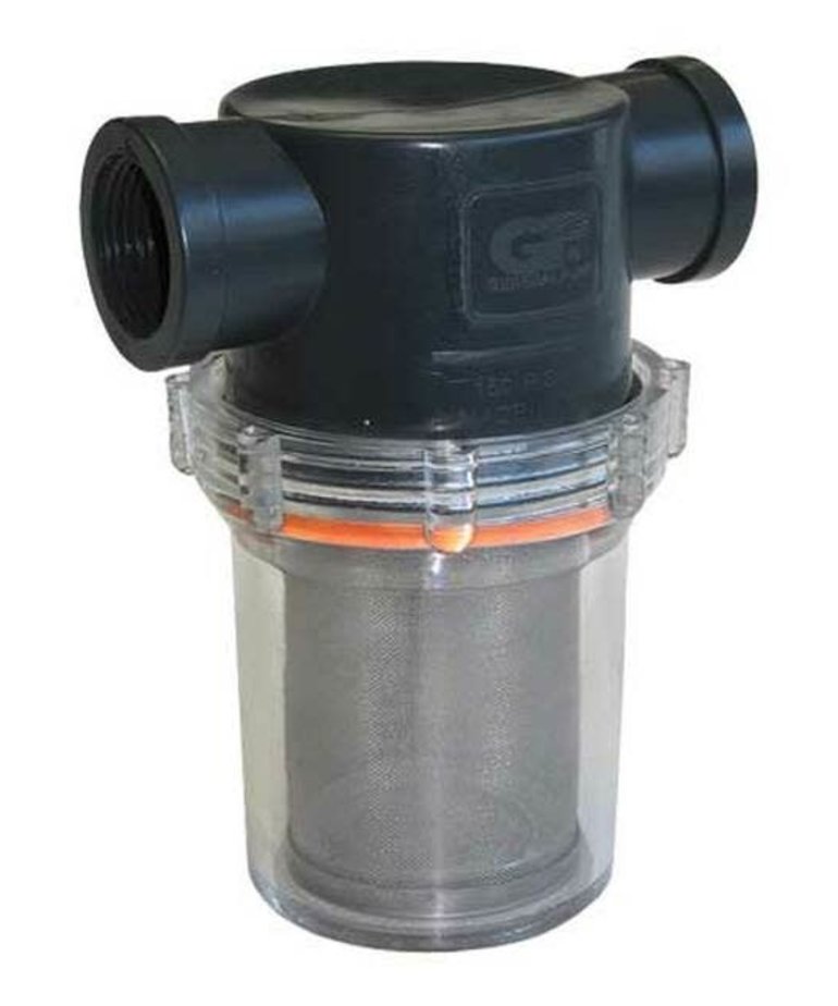 General Pump FTP In & Out Clear Bowl Water Filter