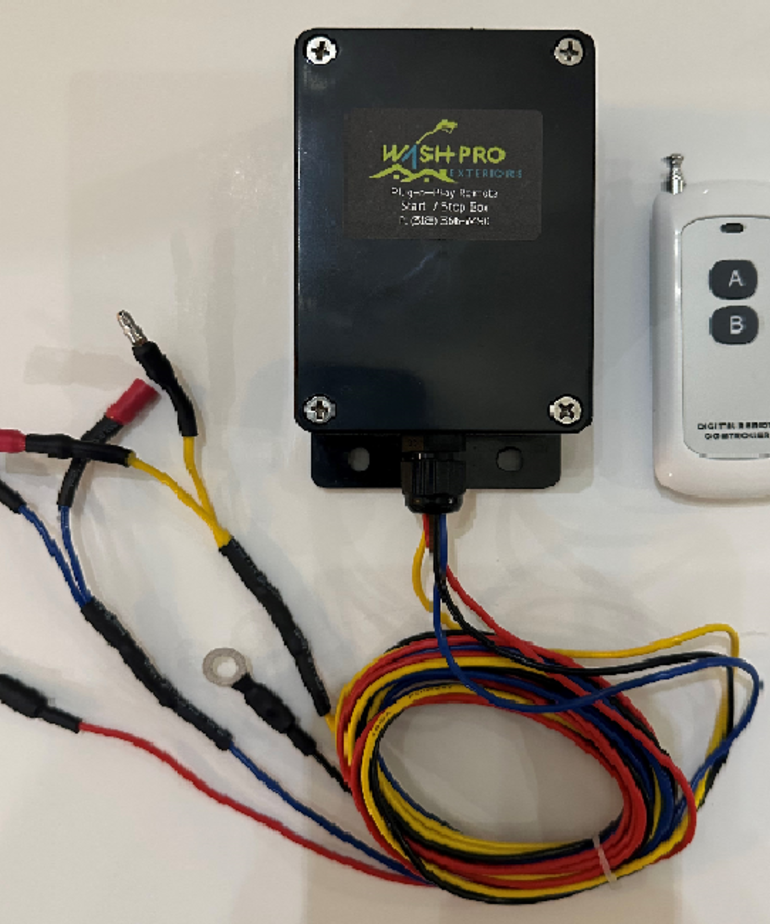 WashPro Exterior Engine Remote Start