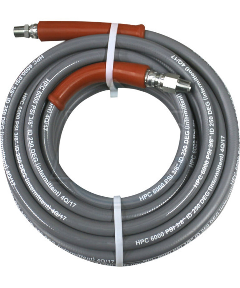 HPC Smooth 6000PSI 2 Wire Hose 3/8" 100'