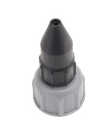 182917 Poly Adjustable Nozzle With Gray Poly Threading