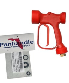 General Pump High Flow Rinse & Soft Wash Gun 350 PSI 16 GPM Red