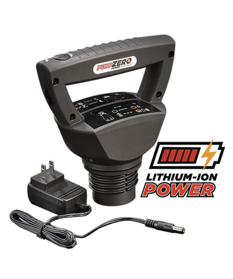 Pump Zero Technology Lithium-Ion Powered Pump Head (INCLUDES HEAD WITH AC CHARGER), 184163