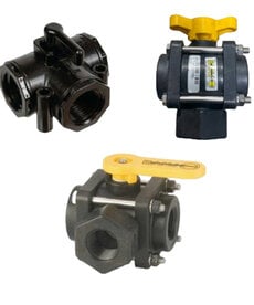 banjo Banjo 3 Way Ball Valve