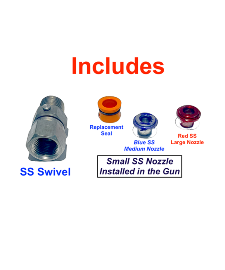 Ergotech ERGOTECH WaterBoss 750 Spray Soft Wash Nozzle