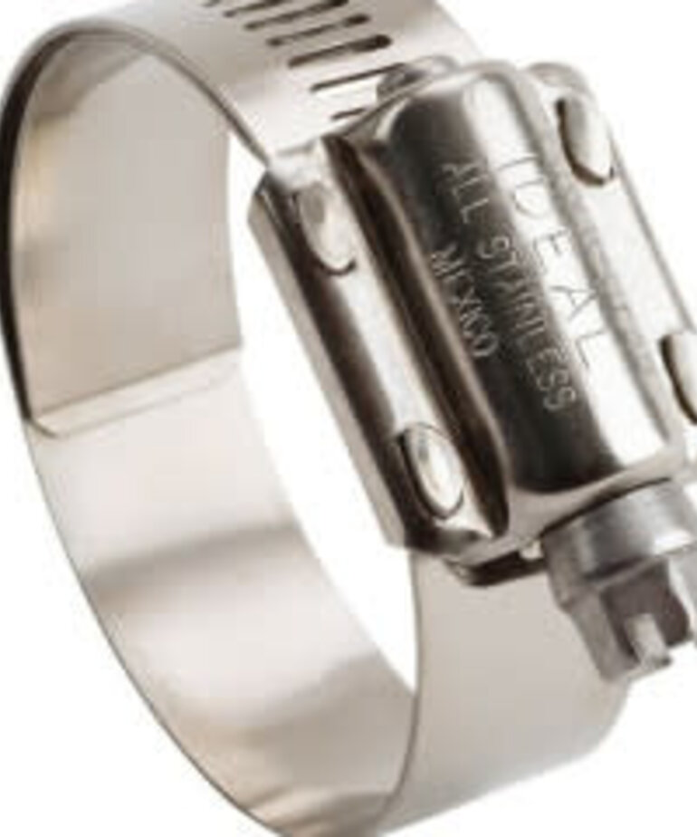 Stainless Steel Hose Clamps - Worm Drive SAE Size 44 (Pack Of 10)