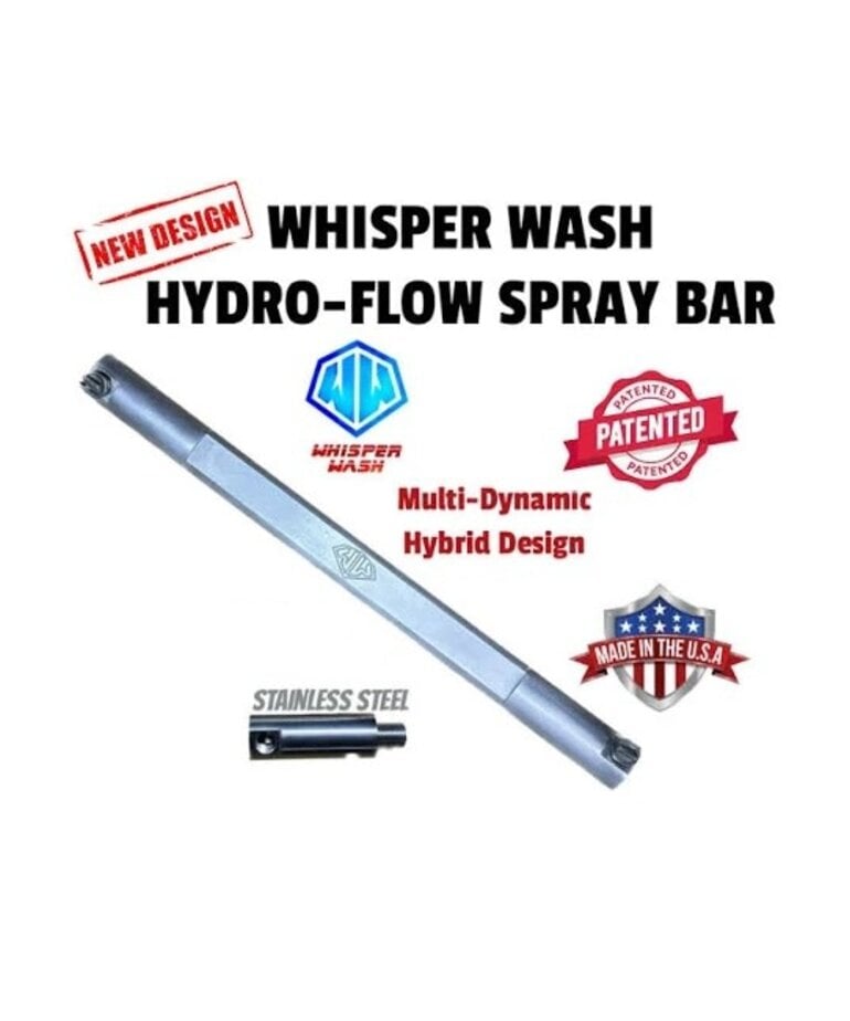 Whisper Wash Whisper Wash Hydro-Flow Stainless Spray Bar