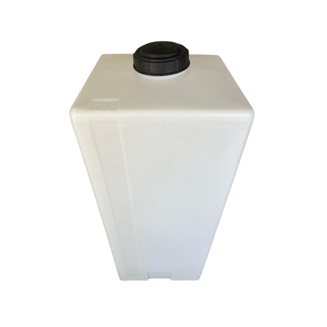 55-Gallon Vertical Poly Tank | Vertical Liquid Plastic Storage Tank ...