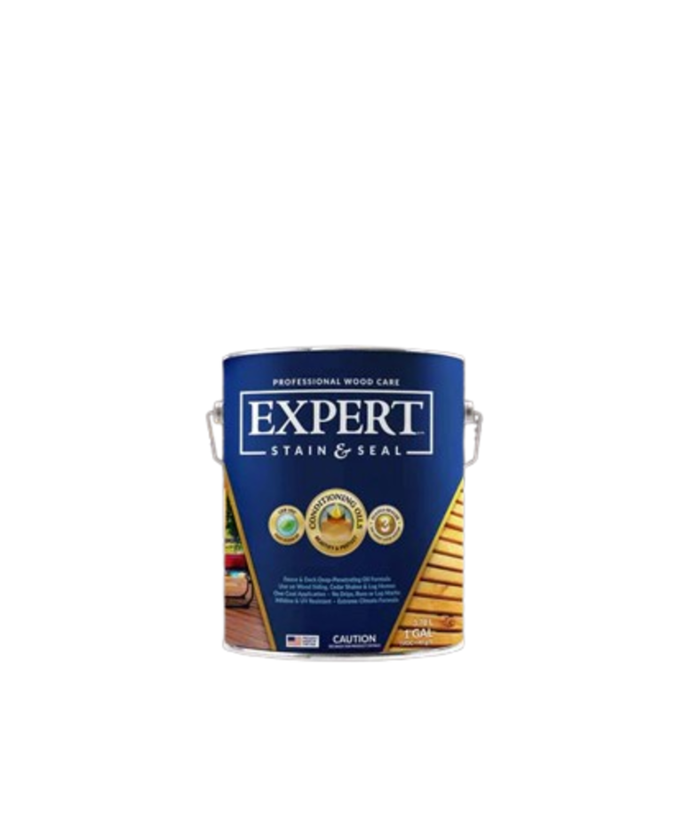 Stain & Seal Experts EXPERT Stain & Seal | Semi-Transparent Wood Stain & Sealer 1 Gallon
