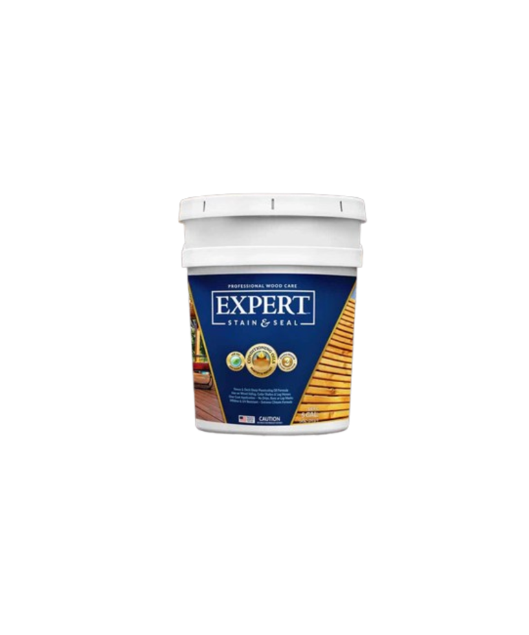 Stain & Seal Experts EXPERT Stain & Seal | Semi-Transparent Wood Stain & Sealer 5 Gallon