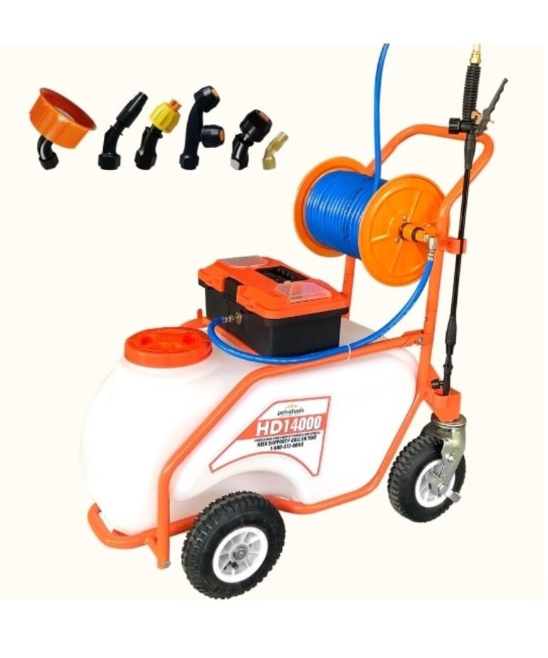 Petra PetraTools HD14000 Prime Pushcart Sprayer
