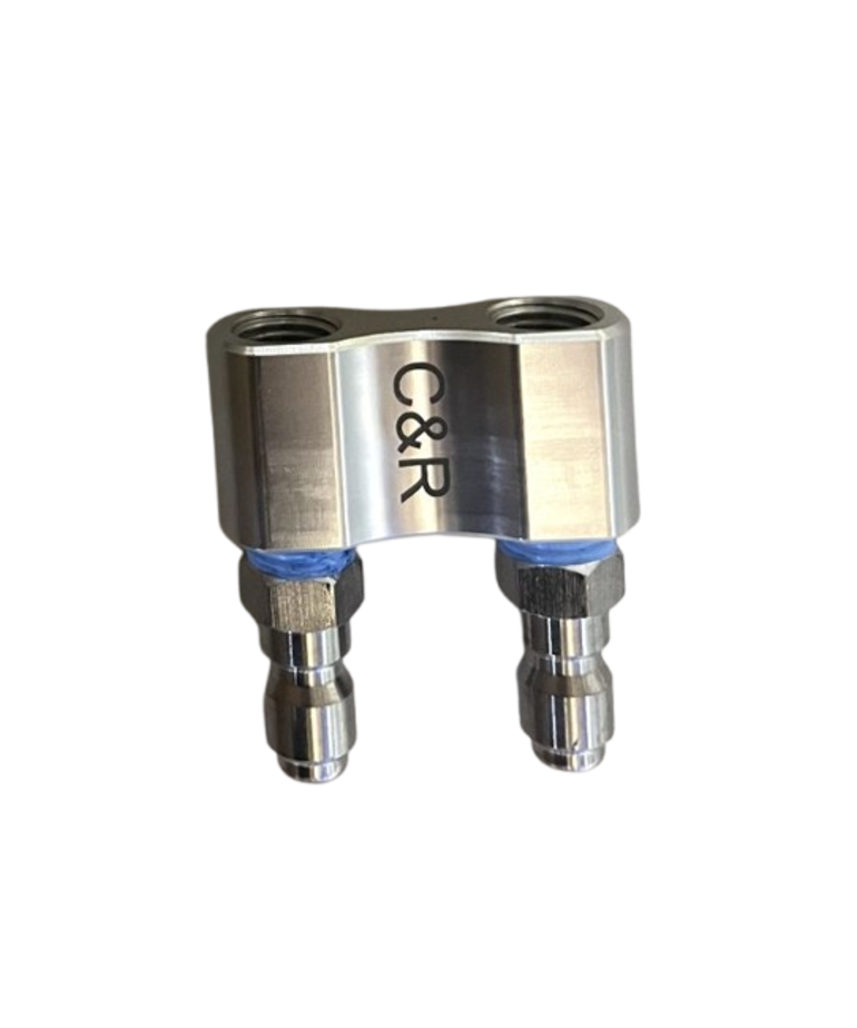 sharp shooter by C & R C&R Dual Tip Holder w/Quick Connect Plugs