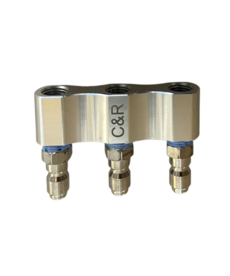 sharp shooter by C & R C&R Triple Tip Holder w/Quick Connect Plugs