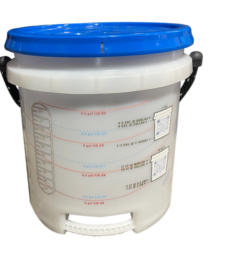 Sealer Life Bucket & Lid - 5 Gallon Bucket with Bottom Grip Handle