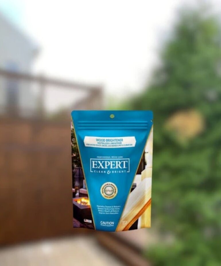Stain & Seal Experts Wood Brightener | 100% Oxalic Acid