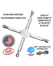 Whisper Wash Whisper Wash Hydro-Flow XForce Bar With Stainless Steel Performance Ends