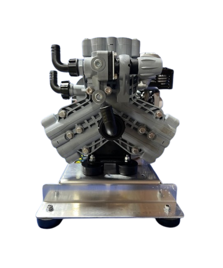 Comet P40 / Honda GX200 Soft Wash Skid 11GPM @ 300 PSI With Upgraded Manifold