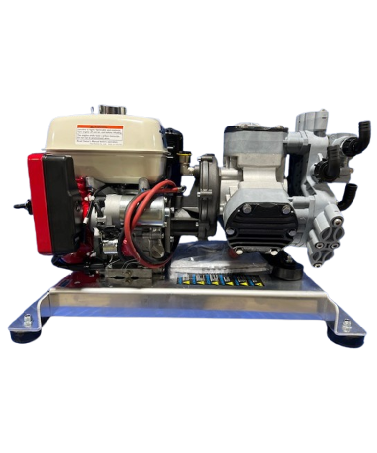 Comet P40 / Honda GX200 Soft Wash Skid 11GPM @ 300 PSI With Upgraded Manifold
